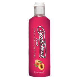 GoodHead Oral Delight Gel-Peach 1oz Bulk