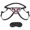 Lux Fetish Pretty in Pink Strap-on Harness-Pink