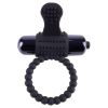 Fantasy C-Ringz Vibrating Silicone Super Ring-Black