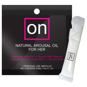 Sensuva ON For Her Original Arousal Oil Ampoule Foil