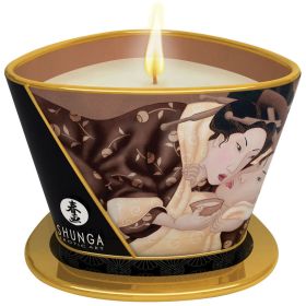 Shunga Massage Candle-Intoxicating Chocolate 5.7oz