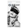 S&M Satin Blindfold-Black