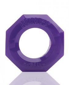 Oxballs Humpx Extra Large Cock Ring Eggplant Purple - TCN-OX3039-EGP