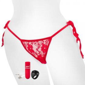 My Secret Remote Control Panty Vibe Red O/S - SCRAPTYR101