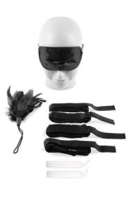 Fetish Fantasy Beginners Bondage Set Black - TCN-PD2160-23