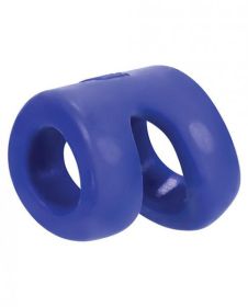 Hunky Junk Connect Cock Ball Tugger Blue - OXHUJ107CBL