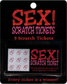 Sex! scratch tickets - TCN-6389-41