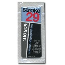 Stroke 29 Masturbation Cream Foil Pack Each - EPS29S