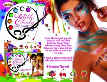 Edible Body Play Paints - HO2717