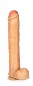 Bruno Dildo 14&quot; - Beige - BN26443