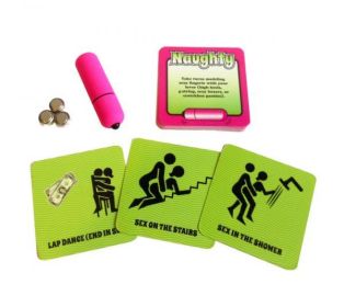 Naughty Vibrations Game with Bullet Vibrator - BLCCG18