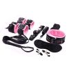 BDSM Bondage Set; Erotic Bed Games; Adults Handcuffs; Nipple Clamps; Whip Spanking Anal Plug Vibrator SM Kit; Sex Toys For Couples - Purple